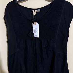 Roxy boho Black Blouse
